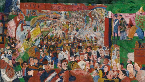 Christ’s Entry Into Brussels in 1889