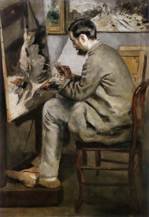Frédéric Bazille at His Easel