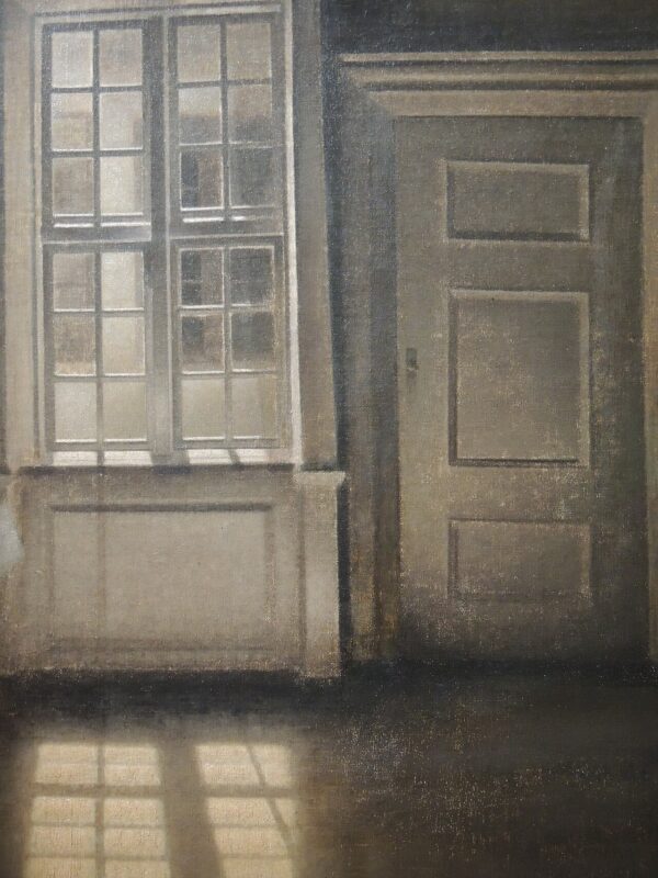 Interior, Sunlight on the Floor by Vilhelm Hammershøi