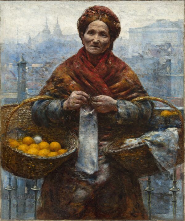 Jewish Woman Selling Oranges