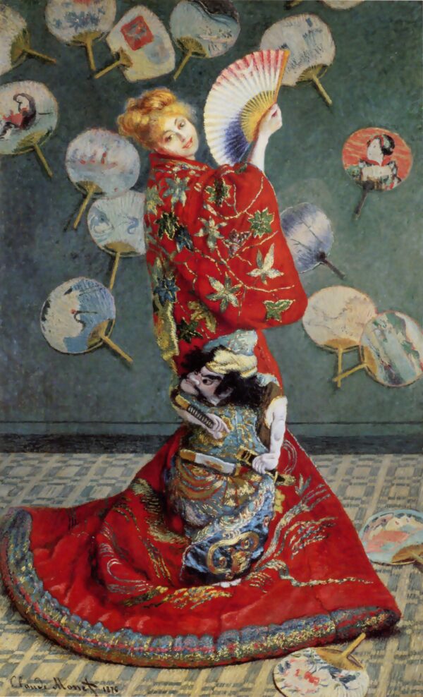 La Japonaise (Madame Monet in a Kimono)