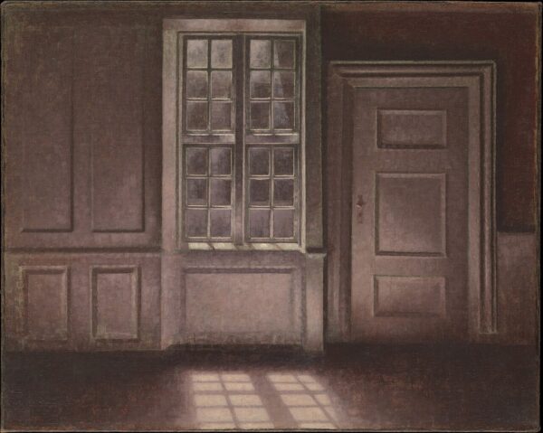 Moonlight, Strandgade 30 by Vilhelm Hammershøi