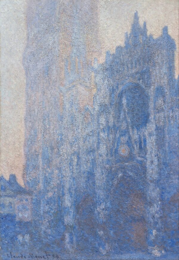 Rouen Cathedral, Portal and Tower d’Albane, Dawn