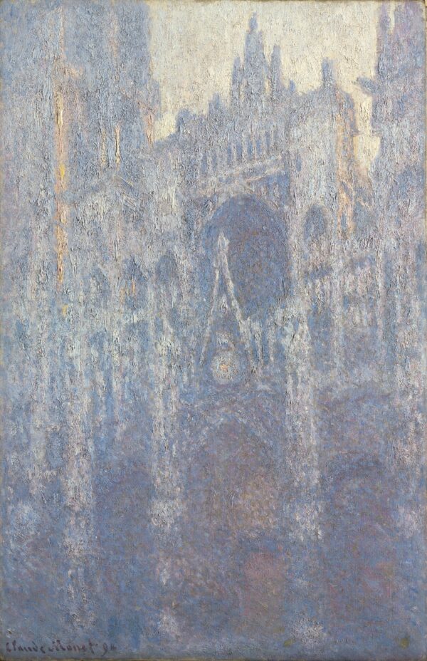 Rouen Cathedral, Portal, Morning Light