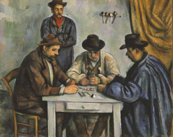 The Card Players (Four Figures, Metropolitan Museum)