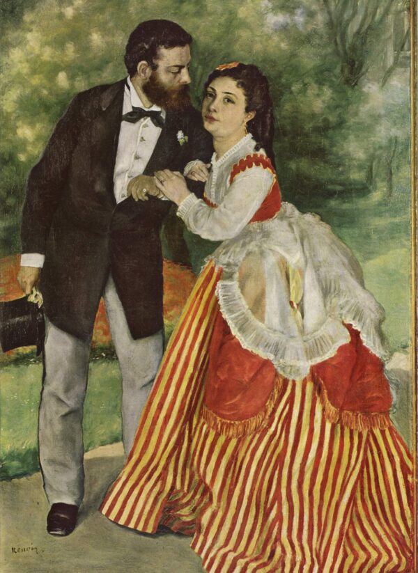 The Engaged Couple (Sisley and His Wife)