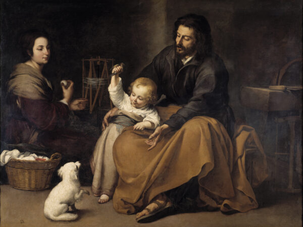 The Holy Family with a Little Bird