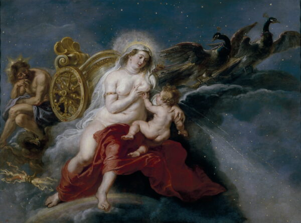 The Origin of the Milky Way by Peter Paul Rubens, hand-painted oil reproduction
